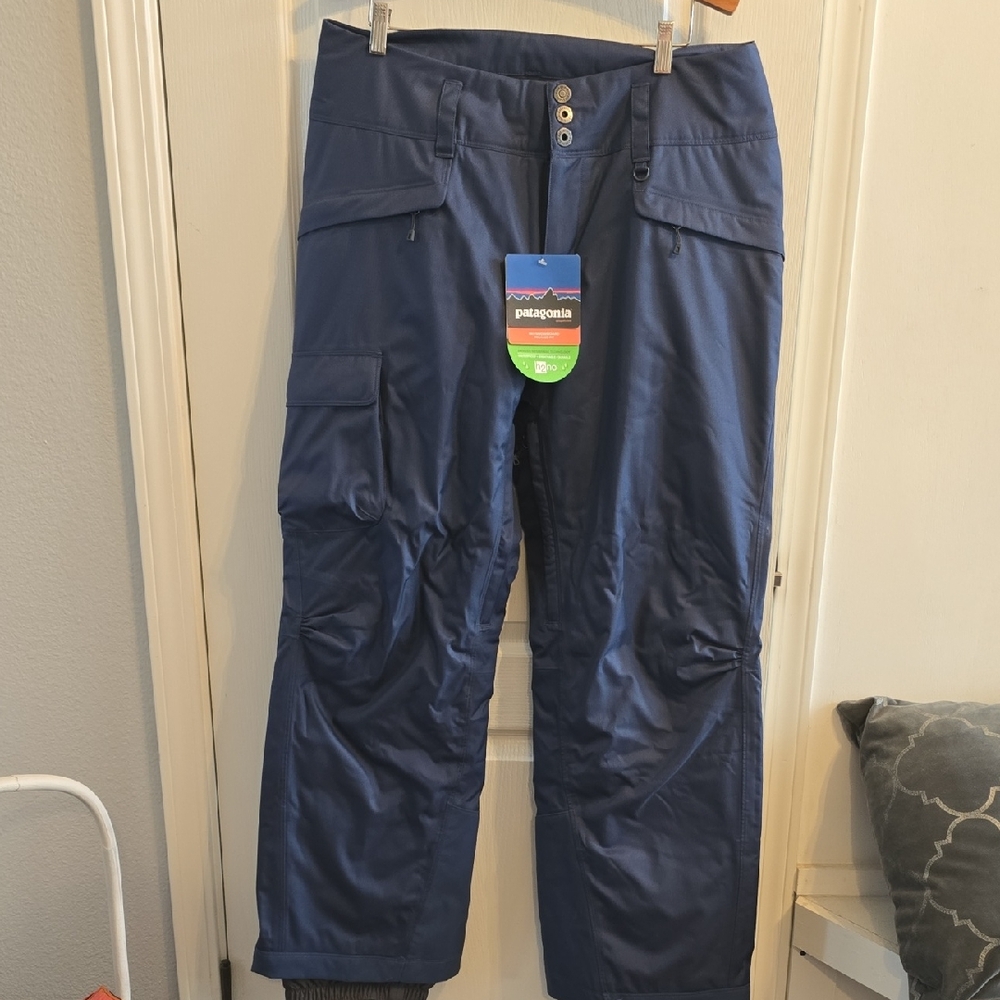 Patagonia Navy Blue Outdoor Snow Pants